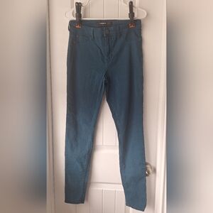 Jordache Super Skinny Jeans in Deep Teal